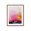 Picture of Abstract  Glow I _GroupedProduct_Rectangle_Portrait_Framed_Matted_