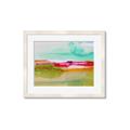Picture of Abstract  Glow II _GroupedProduct_Rectangle_Landscape_Framed_Matted_