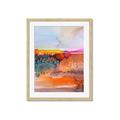 Picture of Abstract  Glow III _GroupedProduct_Rectangle_Portrait_Framed_Matted_