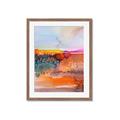 Picture of Abstract  Glow III _GroupedProduct_Rectangle_Portrait_Framed_Matted_