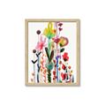 Picture of Eclectic Floral Canvas I _GroupedProduct_Rectangle_Portrait_Framed_Matted_