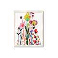 Picture of Eclectic Floral Canvas I _GroupedProduct_Rectangle_Portrait_Framed_Matted_