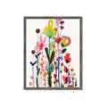 Picture of Eclectic Floral Canvas I _GroupedProduct_Rectangle_Portrait_Framed_Matted_