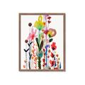 Picture of Eclectic Floral Canvas I _GroupedProduct_Rectangle_Portrait_Framed_Matted_