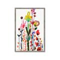 Picture of Eclectic Floral Canvas I _GroupedProduct_Rectangle_Portrait_Framed_Matted_
