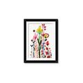 Picture of Eclectic Floral Canvas I _GroupedProduct_Rectangle_Portrait_Framed_Matted_