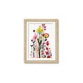 Picture of Eclectic Floral Canvas I _GroupedProduct_Rectangle_Portrait_Framed_Matted_