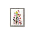 Picture of Eclectic Floral Canvas I _GroupedProduct_Rectangle_Portrait_Framed_Matted_