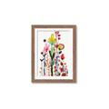 Picture of Eclectic Floral Canvas I _GroupedProduct_Rectangle_Portrait_Framed_Matted_
