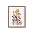 Picture of Eclectic Floral Canvas I _GroupedProduct_Rectangle_Portrait_Framed_Matted_