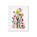 Picture of Eclectic Floral Canvas I _GroupedProduct_Rectangle_Portrait_Framed_Matted_