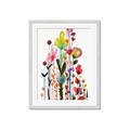 Picture of Eclectic Floral Canvas I _GroupedProduct_Rectangle_Portrait_Framed_Matted_