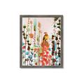 Picture of Eclectic Floral Canvas II _GroupedProduct_Rectangle_Portrait_Framed_Matted_