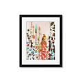 Picture of Eclectic Floral Canvas II _GroupedProduct_Rectangle_Portrait_Framed_Matted_