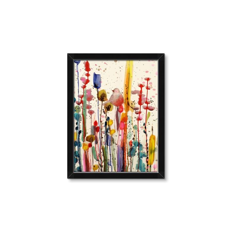 Picture of Eclectic Floral Canvas III _GroupedProduct_Rectangle_Portrait_Framed_Matted_