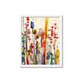 Picture of Eclectic Floral Canvas III _GroupedProduct_Rectangle_Portrait_Framed_Matted_