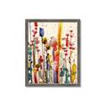 Picture of Eclectic Floral Canvas III _GroupedProduct_Rectangle_Portrait_Framed_Matted_