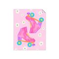 Picture of Pink Roller Skates _GroupedProduct_Rectangle_Portrait_Unframed_Print_Only_