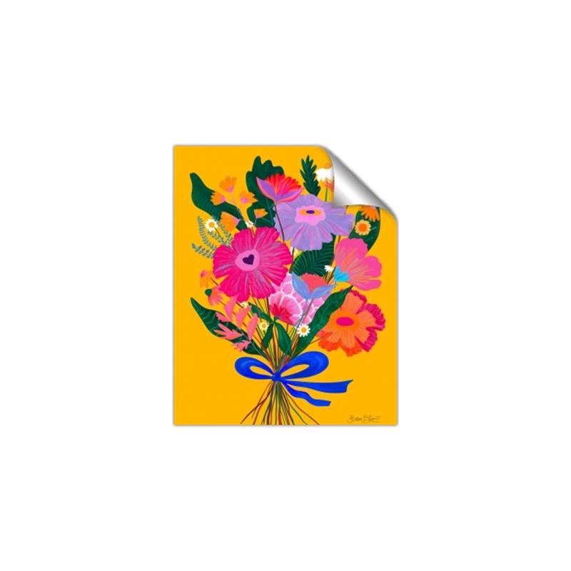 Picture of Red Chromatic Flowers _GroupedProduct_Rectangle_Portrait_Unframed_Print_Only_