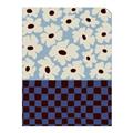 Picture of Blue Patterned Floral Perfection  _GroupedProduct_Rectangle_Portrait_Unframed_Print_Only_