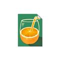 Picture of Orange Juice Poition _GroupedProduct_Rectangle_Portrait_Unframed_Print_Only_
