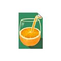 Picture of Orange Juice Poition _GroupedProduct_Rectangle_Portrait_Unframed_Print_Only_