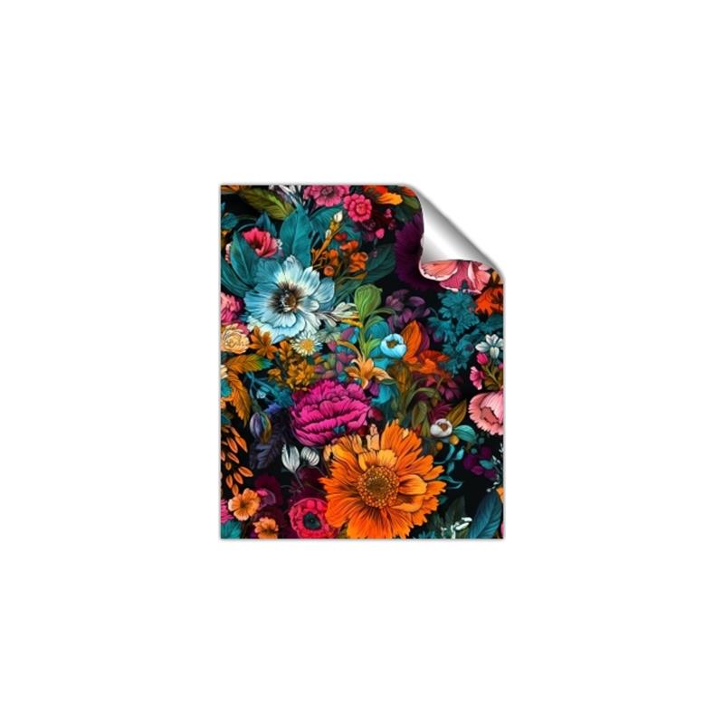 Picture of Chromatic Meadow of Flowers _GroupedProduct_Rectangle_Portrait_Unframed_Print_Only_