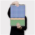 Picture of Psychedelic Checkered Aura _GroupedProduct_Rectangle_Portrait_Canvas_