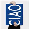 Picture of Ciao in Blue _GroupedProduct_Rectangle_Portrait_Canvas_