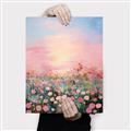 Picture of Ethereal Pink Sunrise _GroupedProduct_Rectangle_Portrait_Canvas_
