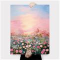 Picture of Ethereal Pink Sunrise _GroupedProduct_Rectangle_Portrait_Canvas_