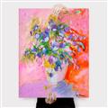 Picture of Petals in Pink Bloom  _GroupedProduct_Rectangle_Portrait_Canvas_