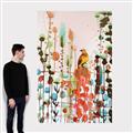 Picture of Eclectic Floral Canvas II _GroupedProduct_Rectangle_Portrait_Canvas_