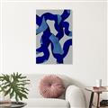 Picture of Constellation of Blue Strokes _GroupedProduct_Rectangle_Portrait_Canvas_