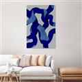 Picture of Constellation of Blue Strokes _GroupedProduct_Rectangle_Portrait_Canvas_