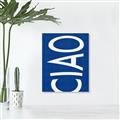 Picture of Ciao in Blue _GroupedProduct_Rectangle_Portrait_Canvas_