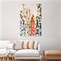 Picture of Eclectic Floral Canvas II _GroupedProduct_Rectangle_Portrait_Canvas_