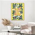 Picture of La Vie Est Belle Foliage _GroupedProduct_Rectangle_Portrait_Canvas_Framed_