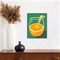 Picture of Orange Juice Poition _GroupedProduct_Rectangle_Portrait_Canvas_Framed_