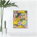 Picture of Enchanted Floral Blossoms _GroupedProduct_Rectangle_Portrait_Canvas_Framed_
