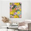 Picture of Enchanted Floral Blossoms _GroupedProduct_Rectangle_Portrait_Canvas_Framed_