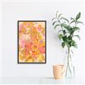 Picture of Floral Rainbow Reverie _GroupedProduct_Rectangle_Portrait_Canvas_Framed_