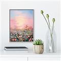 Picture of Ethereal Pink Sunrise _GroupedProduct_Rectangle_Portrait_Canvas_Framed_
