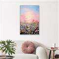 Picture of Ethereal Pink Sunrise _GroupedProduct_Rectangle_Portrait_Canvas_Framed_