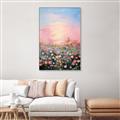 Picture of Ethereal Pink Sunrise _GroupedProduct_Rectangle_Portrait_Canvas_Framed_