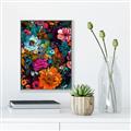 Picture of Chromatic Meadow of Flowers _GroupedProduct_Rectangle_Portrait_Canvas_Framed_