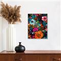 Picture of Chromatic Meadow of Flowers _GroupedProduct_Rectangle_Portrait_Canvas_Framed_