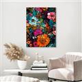 Picture of Chromatic Meadow of Flowers _GroupedProduct_Rectangle_Portrait_Canvas_Framed_
