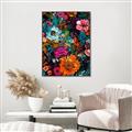 Picture of Chromatic Meadow of Flowers _GroupedProduct_Rectangle_Portrait_Canvas_Framed_