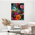 Picture of Chromatic Meadow of Flowers _GroupedProduct_Rectangle_Portrait_Canvas_Framed_